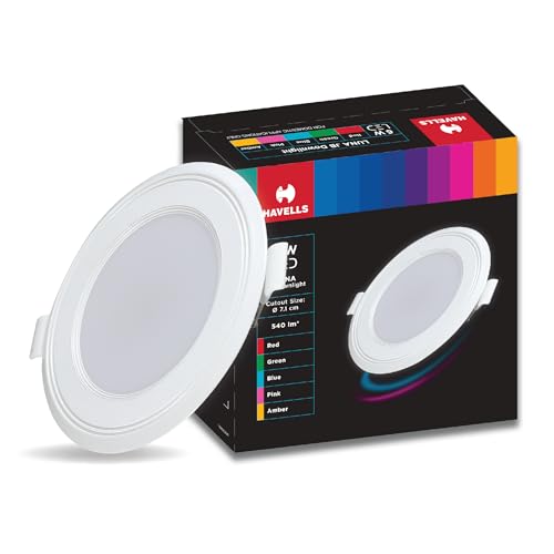 Havells Polycarbonate Luna 6W Downlight