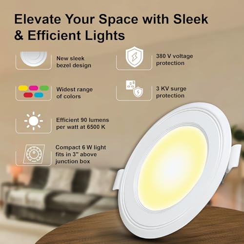 Havells Polycarbonate Luna 6W Downlight