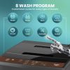 Haier 6.5 kg Fully Automatic Top Load Brown, Grey (HWM65-FES5N) - Image 4