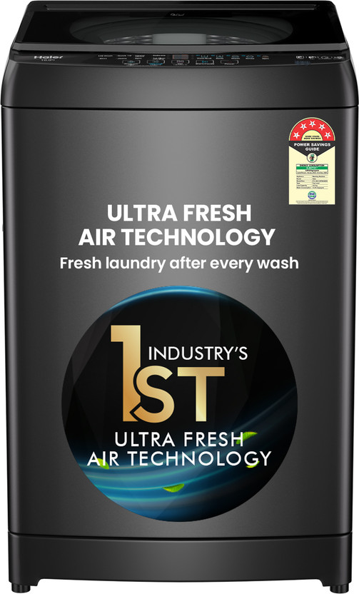 Haier 6.5 kg Fully Automatic Top Load Brown, Grey (HWM65-FES5N) - Image 9