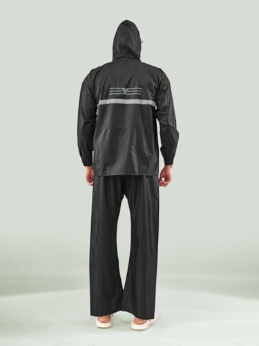 LUX VENUS Reflecting Design Tapping Rain Suit for Men - Image 2