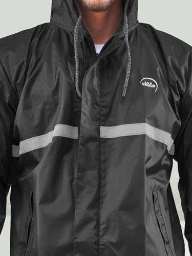 LUX VENUS Reflecting Design Tapping Rain Suit for Men - Image 6