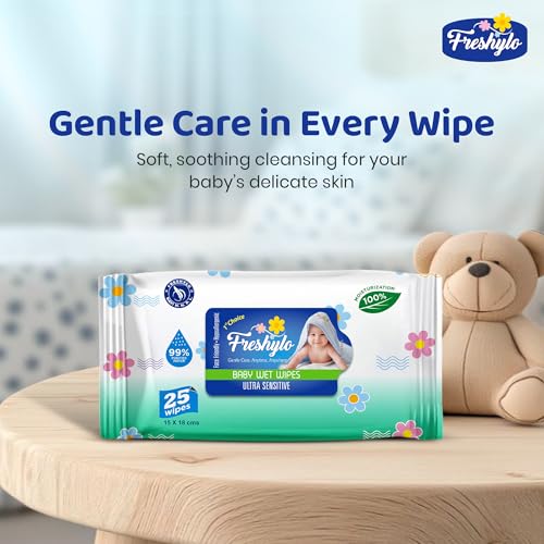 Baby Wipes with 99% Purified