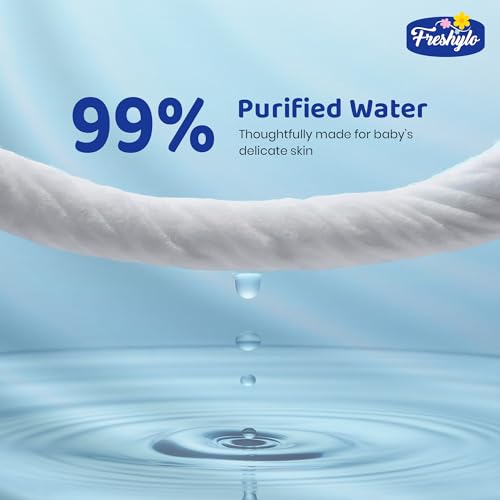 Baby Wipes with 99% Purified