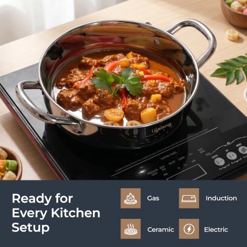 Lifelong Stainless Steel Kadhai