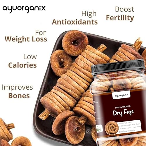 AYUORGANIX Premium Dry Figs 415g