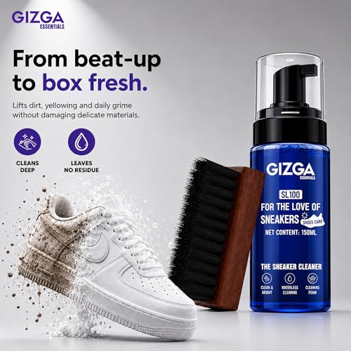 GIZGA essentials 2-in-1 Shoe Cleaning