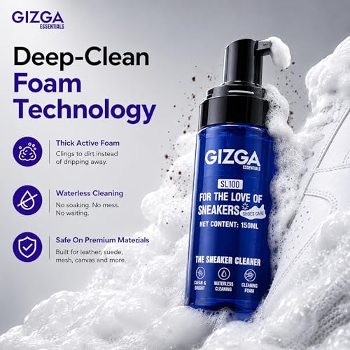 GIZGA essentials 2-in-1 Shoe Cleaning