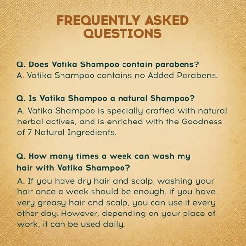Dabur Vatika Ayurvedic Shampoo