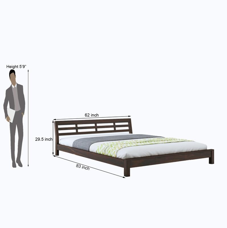 STRATA FURNITURE Sheesham Wood Queen