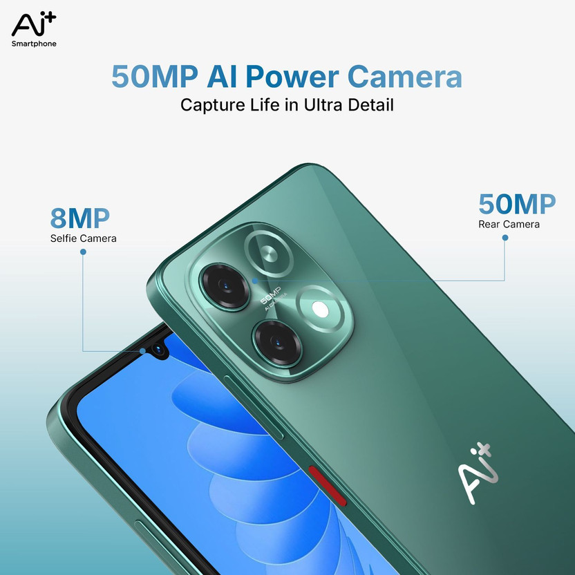 Ai+ Nova 2 5G (Green, 128 GB) (4 GB RAM) - Image 2