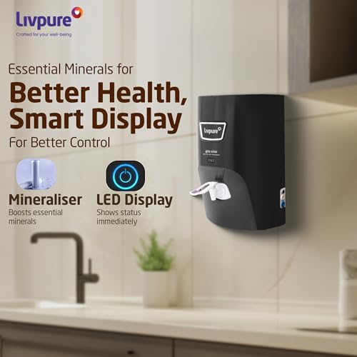 Livpure Glo Star RO+In-Tank UV+UF+Mineraliser