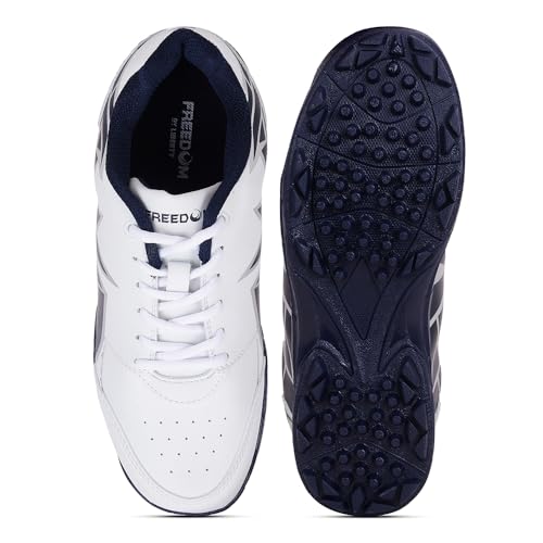 Liberty Freedom Navy Blue Athletic Sports Shoes for Men - Image 6