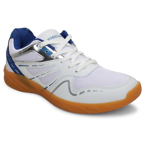 Liberty Freedom S.Blue & White Tennis Shoes for Men - Memory Foam Lace-Up