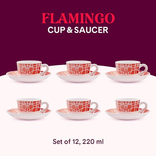 Larah by BOROSIL Flamingo Opalware