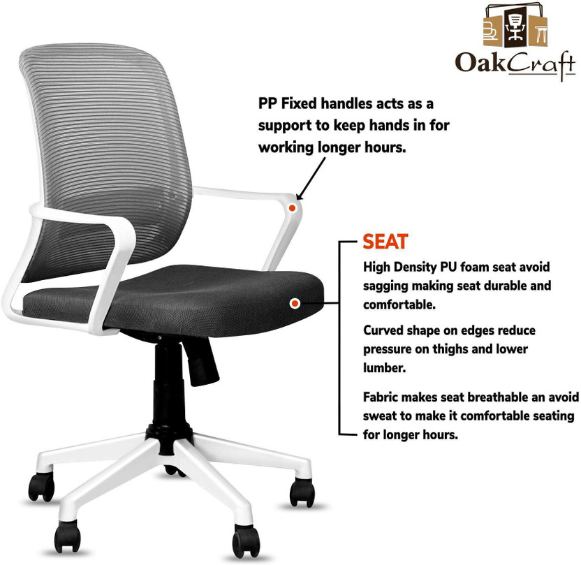Oakcraft Ergonomic Home Office Desk