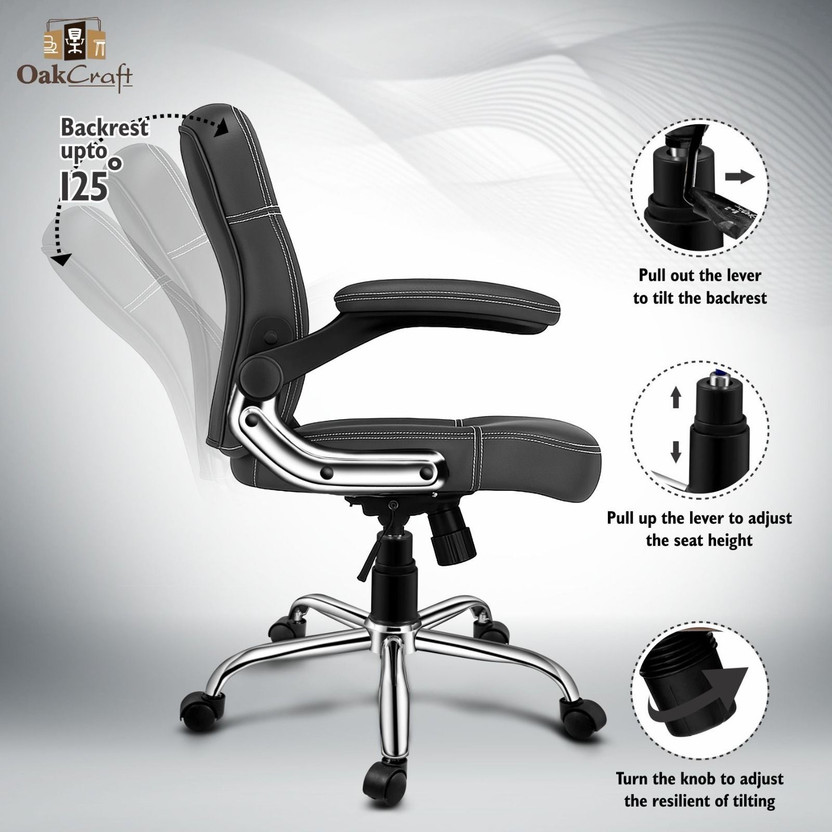 Oakcraft Executive Pro Leatherette Office