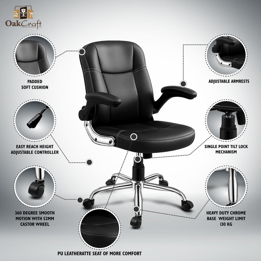 Oakcraft Executive Pro Leatherette Office