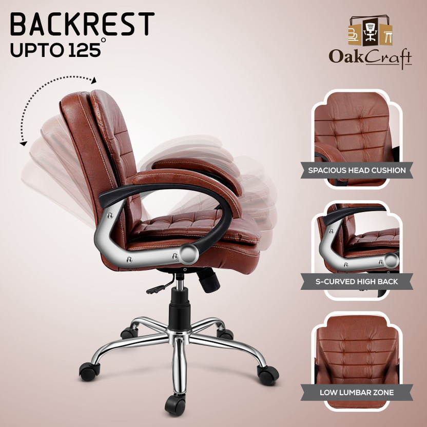 Oakcraft Leatherette Office Executive Chair
