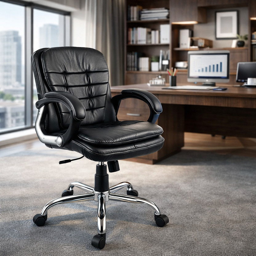 Oakcraft Leatherette Office Executive Chair