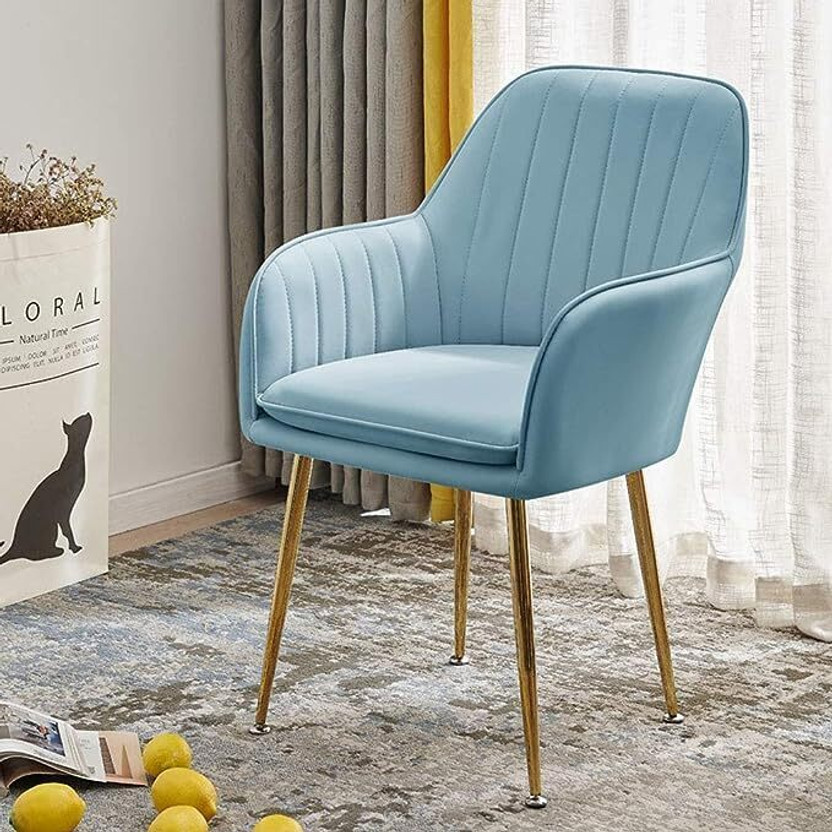 Oakcraft Velvet Desk Chair