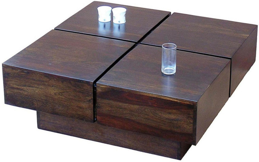LOONART Solid Wood Coffee Table