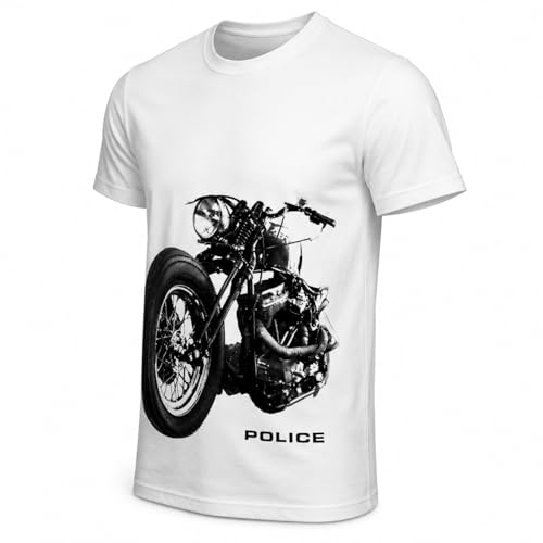 Police Men's Graphic Print T-Shirt