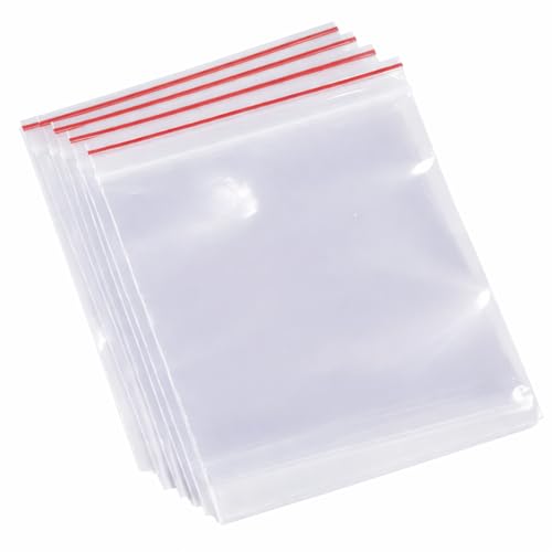 Zip Lock Clear Plastic Storage