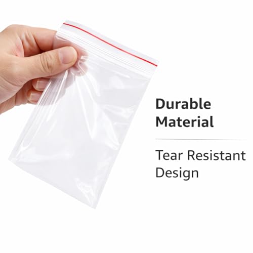 Zip Lock Clear Plastic Storage