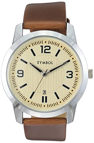 Amazon Brand - Symbol Analog Men's Watch (Dial Colored Strap) - Image 3