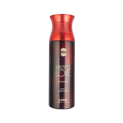 Ajmal Sacred Love Perfume Deodorant 200ml Body Spray Gift For Women