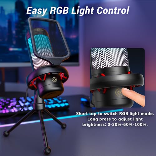 TONOR Gaming Mic, USB Microphone