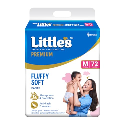 Little's Premium Baby Diapers M