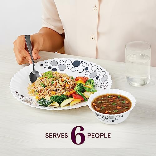 Larah By Borosil 35pc Opalware