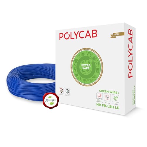 Polycab Green Wire+ 90M coil
