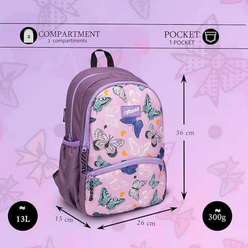 F Gear Brio Kids Backpack|Water-Resistant