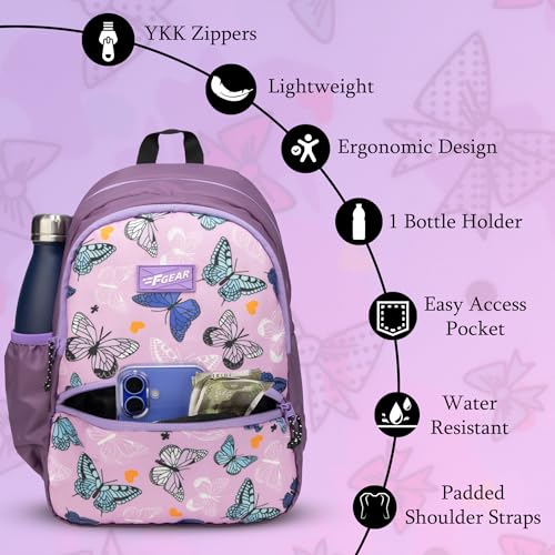 F Gear Brio Kids Backpack|Water-Resistant