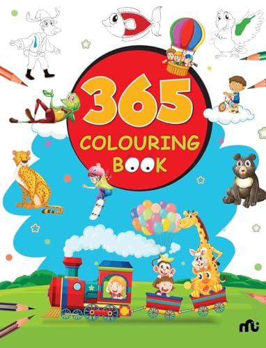 365 Colouring Book for Kids