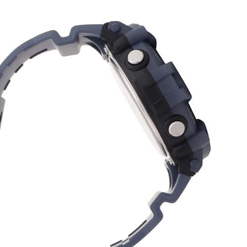 Casio Men Plastic Digital Blue