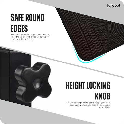 TEKCOOL Multi-Purpose Laptop Table, Study