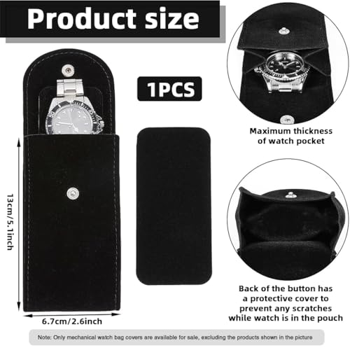 ZORBES Watch Pouch for Travel