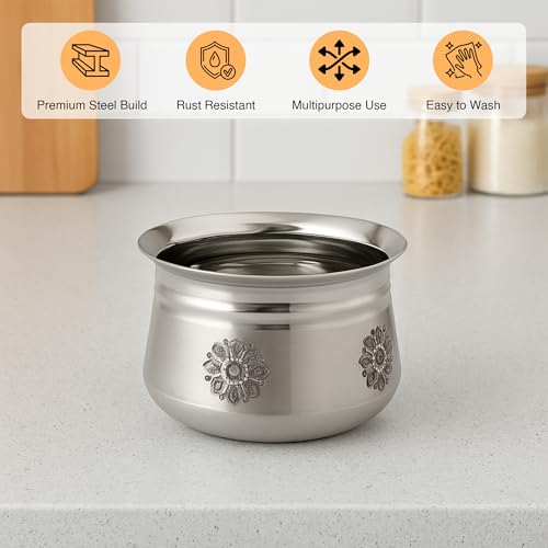 Expresso Stainless Steel Laser Kanchi