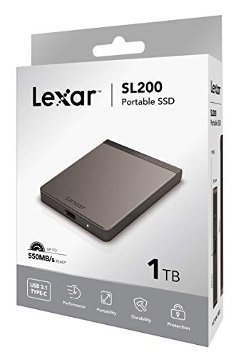 Lexar SL200 1TB Portable SSD