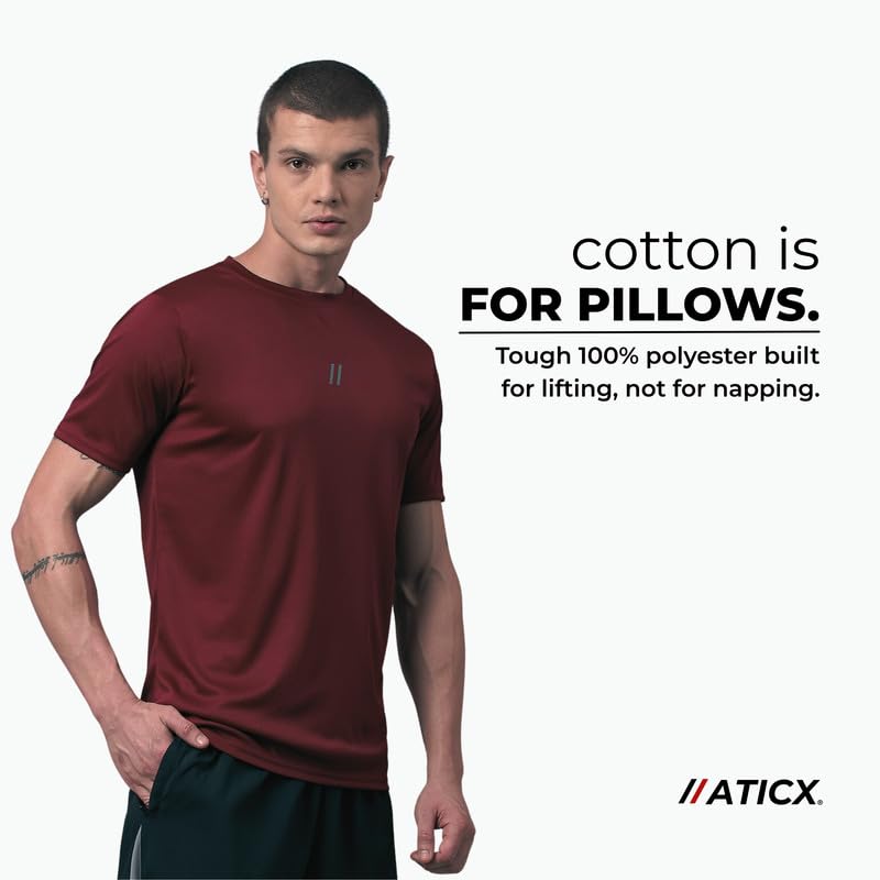 ATICX Slim Fit Polyester Sports