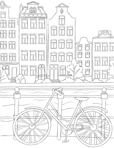 Cityscape – Colouring Book