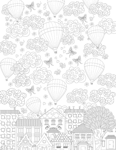 Cityscape – Colouring Book