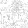 Cityscape – Colouring Book
