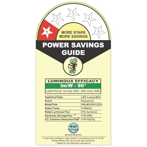 Panasonic Dura Saver 9W Bulb