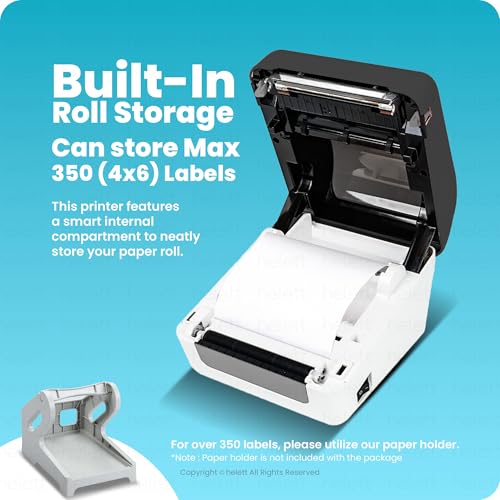 Helett® H30CPro WirelessThermal Label Printer