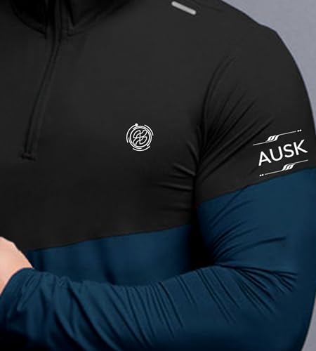 AUSK Men Tshirt || Mens Polyester Regular Fit Sports T-Shirts (Color-) - Image 4